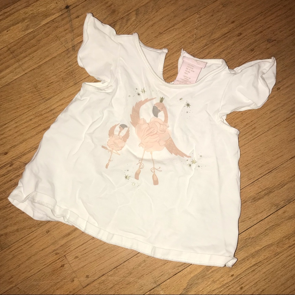 5/$15🌷 Flamingo Ballerina Top